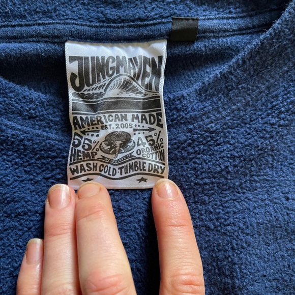 Jungmaven California Pullover 100% Hemp Sweatshirt - Picture 5 of 8